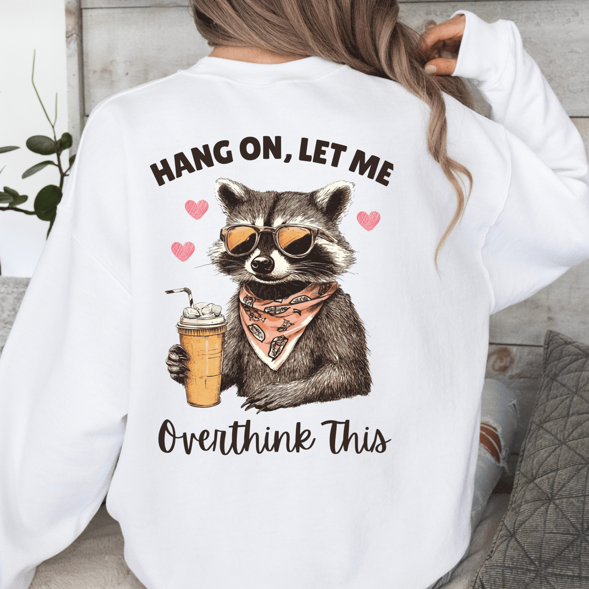 Funny Raccon DTF Print Ready to Press Transfer